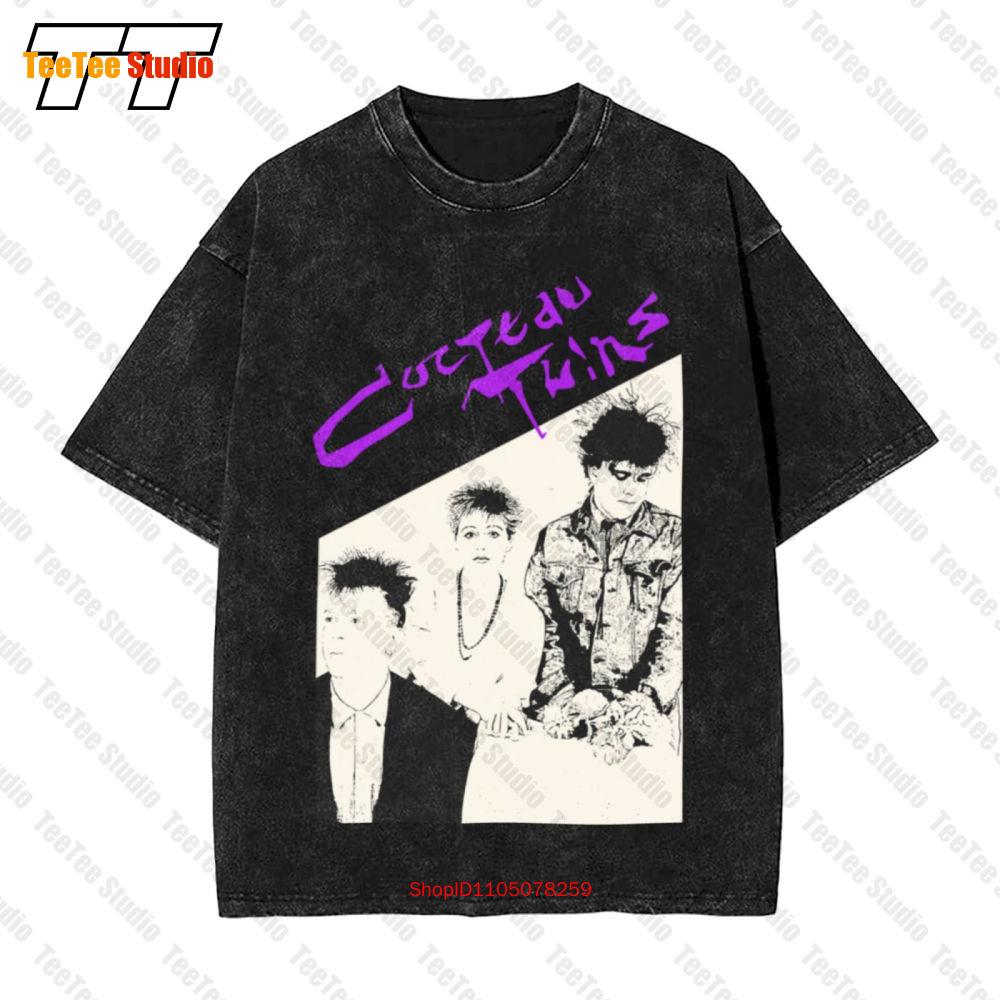 Inspired Cocteau Twins Band Members Vintage Oversized TShirt TFWF S