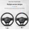 Genuine Leather Steering Wheel Cover for Kia Sportage, K3, Kx3, Cerato, K5, Forte, Kx5, Carens, K2