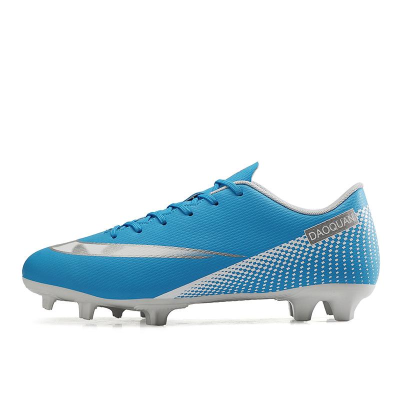 New FGTF football shoes men's breathable low-top spike football shoes fashionable large size