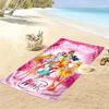 Name Custom Winx Print Beach Towel, Large Soft Quick Dry Towel for Beach Camping Swimming