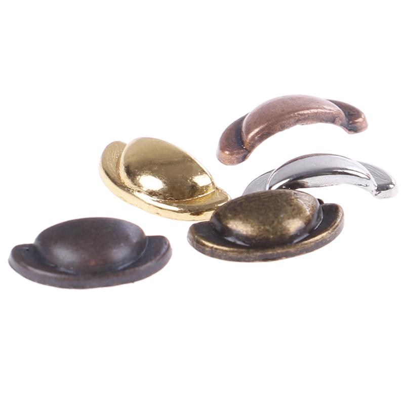 4Pcs Of 1:12 Dollhouse Miniature Drawer Handles Drawer Pulls