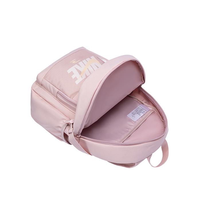 Nike 3Brand Large Capacity Durable Casual Sports Outdoor Polyester Backpack Women Backpack Blush-Pink N32533071GS-005