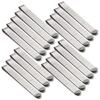 20Pcs Fabric Sewing Clips Metal Hemming Clip with 3Inch Measuring Scale for Hemming Quilting Sewing Craft Project