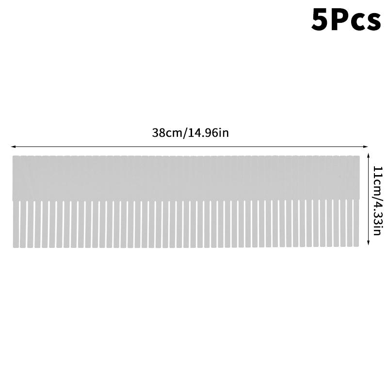 1/5/10Pcs Diy Cutting Drawer Dividers Combination Partition Board Space-Saving Wardrobe Closet Separator For Underwear Socks