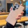Premium Vegan Leather Texture Magnetic Cover Shockproof Wireless Charging Case For Samsung S26 S25 Edge S24 Plus Ultra Series