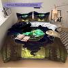 3pcs Clash of the Titans Cover Set,Soft Comfortable Duvet Cover,Guest Room (1*Duvet Cover + 2*Pillowcases, Without Core) Yy251024033