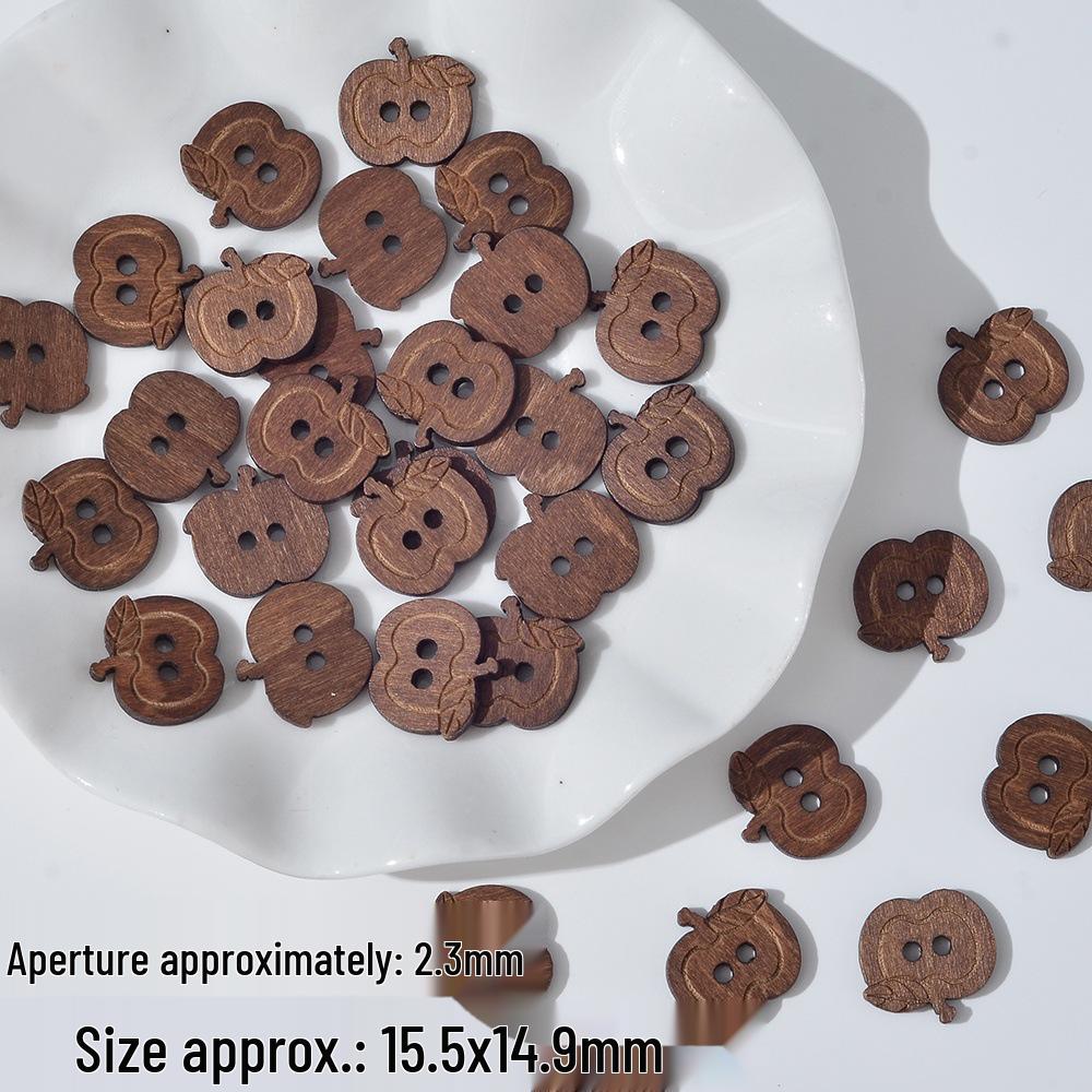 Teddy Bear & Kitten Cartoon Wood Buttons - DIY Bracelet & Necklace Beading Kit