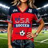 Women's Casual Letter Print Short Sleeve T-Shirt for Everyday Wear