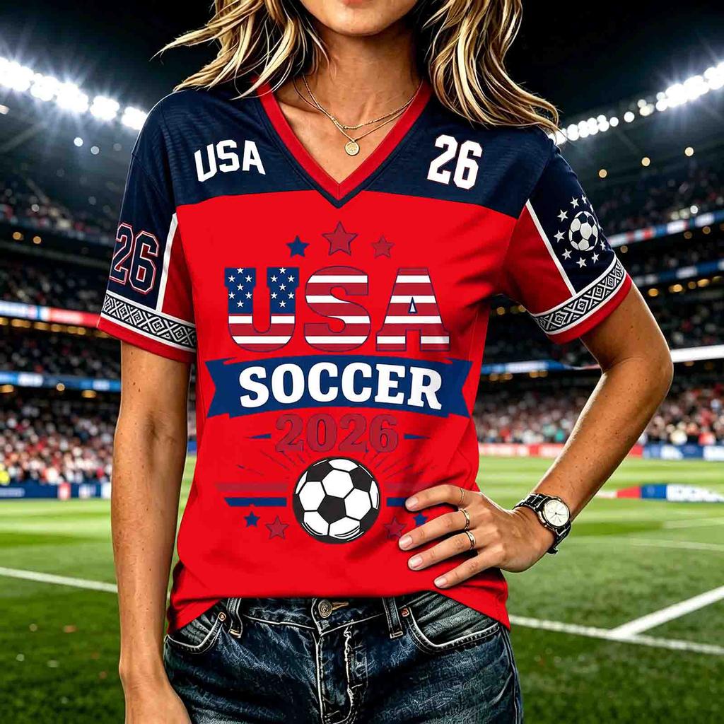 Women's Casual Letter Print Short Sleeve T-Shirt for Everyday Wear