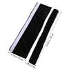 1Pair Refrigerator Handle Cover Antiskid Protector Soft Comfortable Grip Trim Adjustable Kitchen Appliance Decor