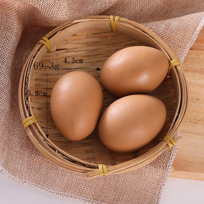 Egg Simulation Keychain: Duck, Braised, Fried, Baked, Sunny-Side Up - Creative Food Toy Pendant
