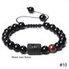 12 Constellations Woven Bracelet Creative Fashion Bracelet Adjustable Beaded Bracelet Jewelry Gift for Men Women