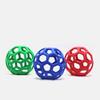 Pet Factory  Interactive Dog Chew Toy Hollow Ball TPR  Bite Resistant Elastic Rubber Pet Toy