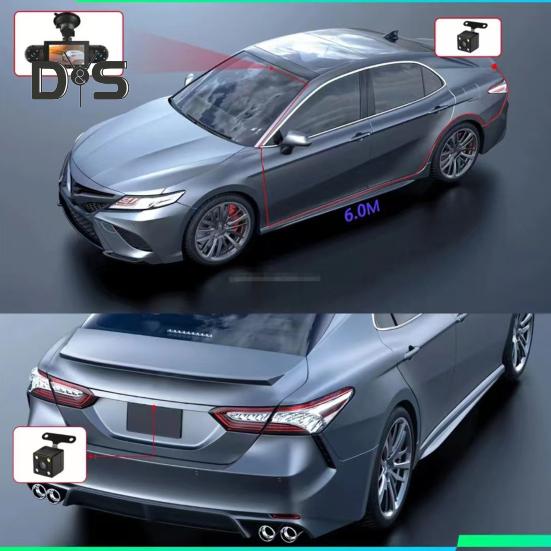 4-Channel Dash Cam Night Vision Design Parking Monitoring 360-Degree Coverage Easy To Install GPS Car Recording Camera