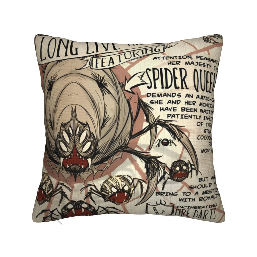 Don't Starve Characters Pillowcase Print Polyester Cushion Cover Decorative Survival Game Throw Pillow Case Cover Seat Zippered