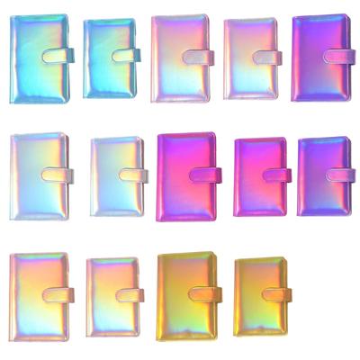 Practical 6 Ring Binder Planner Notebook Cover A5/A6 Refillable Loose Leaf Journal Notepad Cover Waterproof for Girls