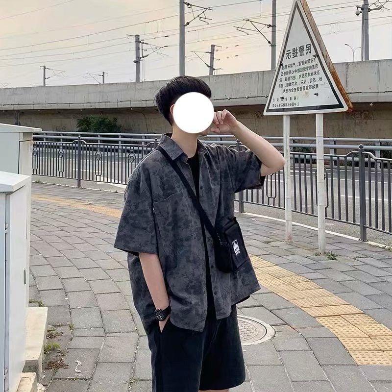 Buy Vintage Mens Oversized Shirt Korean 