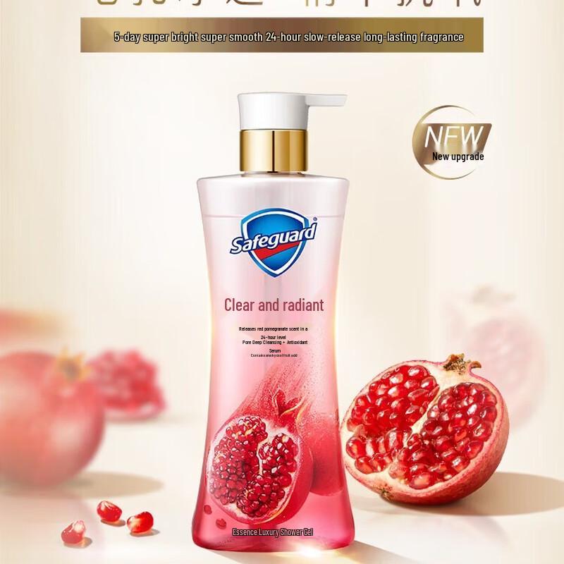 

Safeguard Red Pomegranate & Fruit Acid Brightening Shower Gel