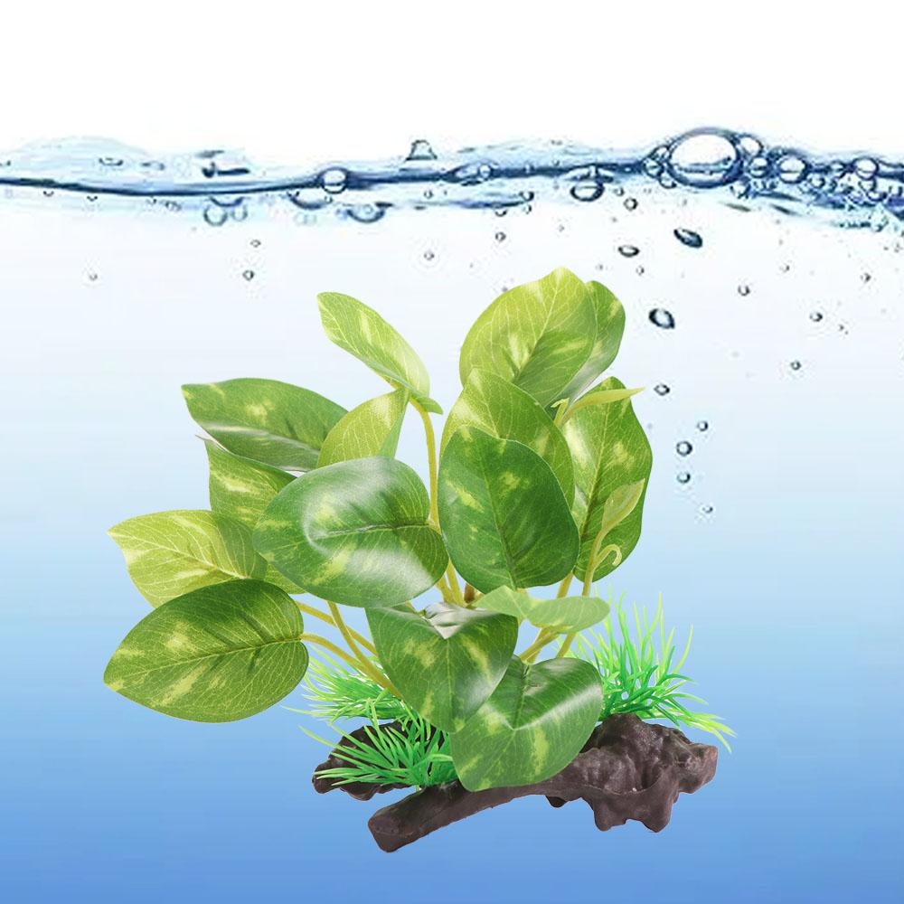 

Plastic Artificial Water Grass Simulation Underwater Plant Aquariums Landscape зелёный