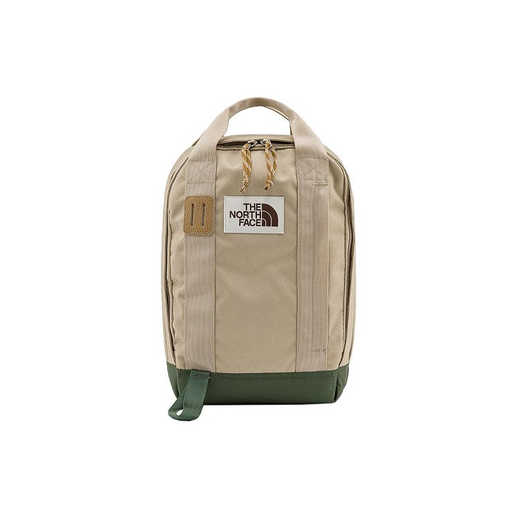 The North Face 14.5L Tote Pack Lightweight Comfortable Student Backpack Outdoor Bag Unisex backpack Khaki NF0A3KYY-1Q2