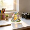 Bunny Easter Decora Spring Ornament 2D Acrylic Desktop Ornament Accessories For Living Room Holiday Party Supplie()