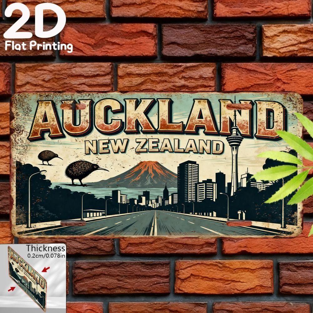 Metal Wall Art Decor, Decorative Tin Sign 20x30cm