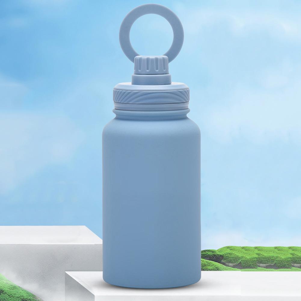 650ml Leak Proof Insulated Bottle with Rotating Phone Holder Stainless Steel Double Layer Vacuum Cup for Outdoor Sports