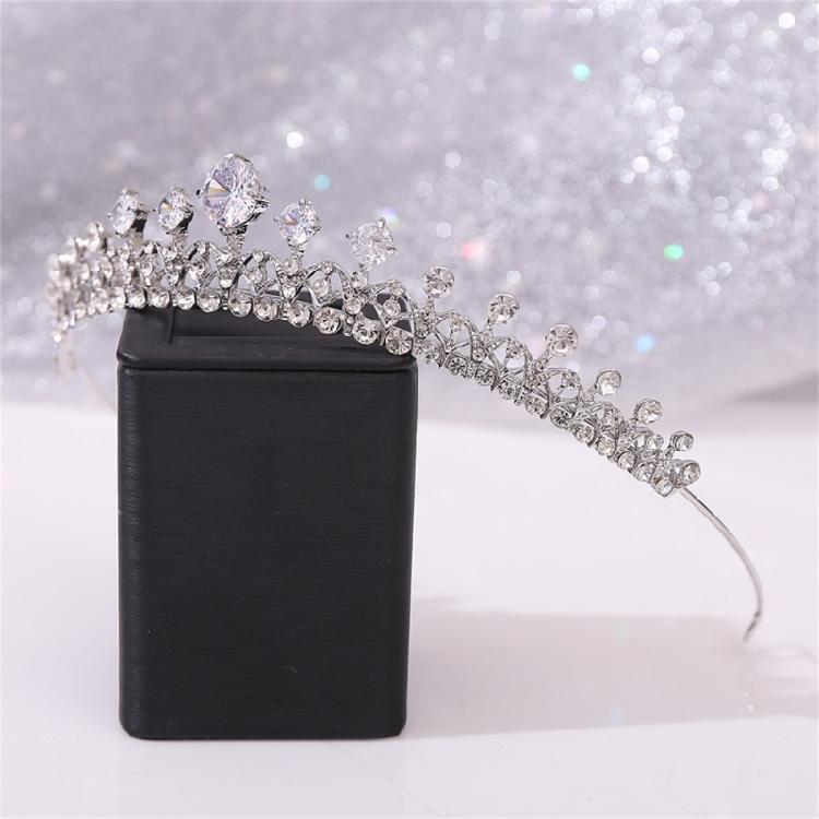 Crystal Crowns Tiaras Wedding Bridal Hair Jewelry Accessories Girl Woman Princess