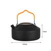1L Camping Kettle Camp Tea Pot Teakettle Stain Resistant Cook Water Boiler Stainless Steel