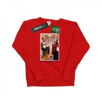 Womens/Ladies OMG Santa Photo Sweatshirt