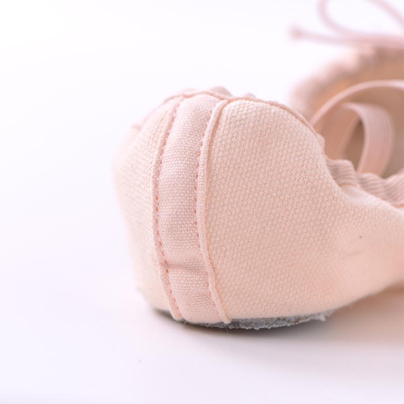 Girls Ballet Shoes Canvas Soft Sole Ballet Dance Slippers Children Practise Ballerina Shoes Woman Dance Shoes
