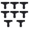 8x Trampoline T Tube Connector Reusable Fittings Sleeves Replacement Protector Lightweight Pole End Caps for Outdoor Workout