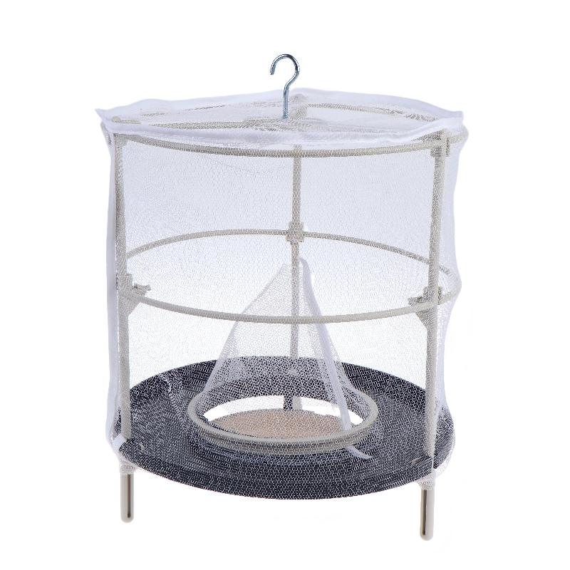 Fly Trap Cage Hanging Insect Catcher Net Portable Fold Insect Trap For Outdoor Garden Orchard Vegetable Farm Reusable Fly Mesh