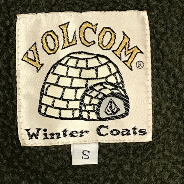 Made in USA VOLCOM Nylon Blouson Outer Jacket Winter Coat Men's S (M) Steel Blue(USED)
