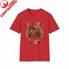 Six Seven 67 Thanksgiving Meme Funny Thankful Turkey Dabbing Funny Turkey Graphic Unisex Softstyle TShirt Thanksgiving Apparel