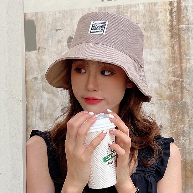 Sister Spring Soft Female Fisherman Hat Sweet Cute Doublesided Shade Hat Sun