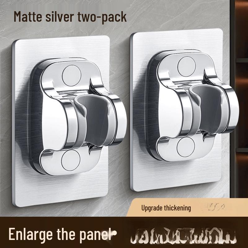 

LANGZHIWEN Adjustable No-Drill Shower Head Holder
