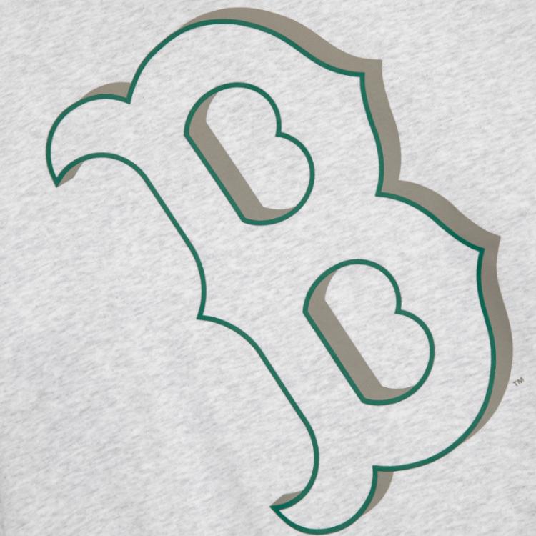 New MLB Sweatshirt Light Heather Gray Kids' 7AMTB0331-43MGL