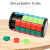 3D Corn Cube Tower 7 Layers Cylinder Stress Relief Decompression Toy Wheel Rotating Develop Intelligence DIY Cylindrical Puzzle