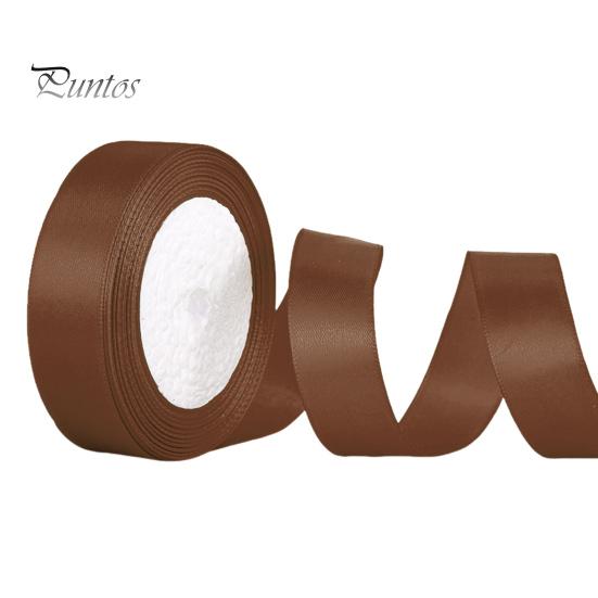 22,8 m Jednolita wstążka w kolorze 2 cm szerokości Wstążka do pakowania Wstążka poliestrowa do pudełek na ciasto do dekoracji ślubnych Bukietów Projekty DIY