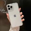 Suitable for IPhone16 Phone Case Electroplated with Full Diamond Lens, Creative Transparent TPU Soft Case 14 Protective Case for Apple 15
