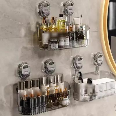 Toilet Storage Rack Bathroom Shelf No-Drill Corner Shelf Shower Wall Mounted Shelf Bracket Organizer Shampoo Bathroom Accessory