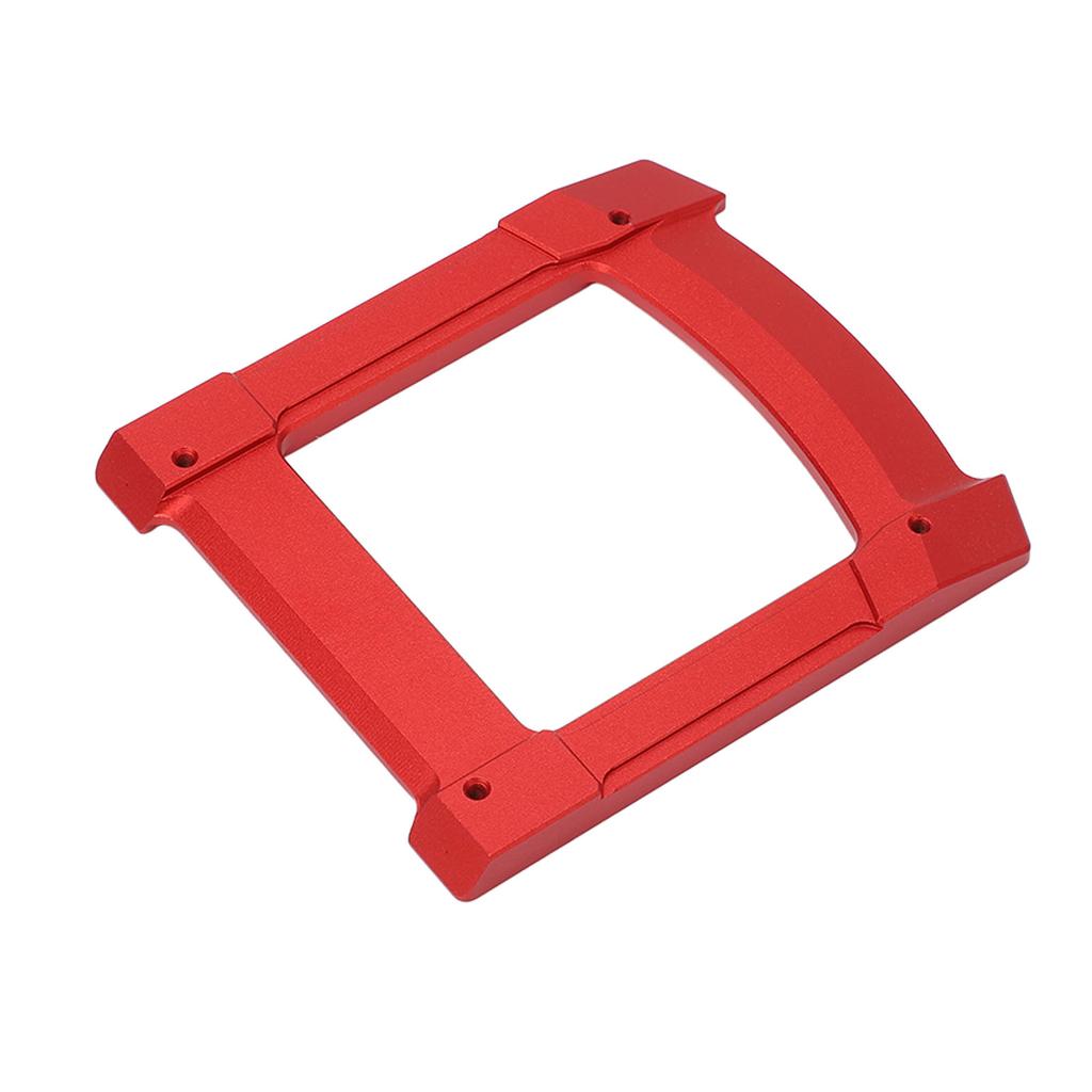 RC Skid Plate Glide Chassis Armour Guard Aluminium Alloy Accessory Set Kit for 110 Cars Red