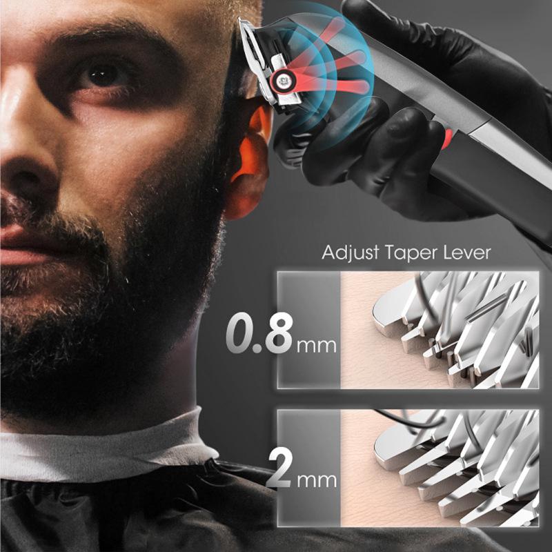 Verstellbarer grenzüberschreitender Haarstyling-Elektrohaarschneider mit Präzisionsklinge für professionelle Haarschnitte