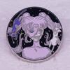 Sailor Moon Tsukino Usagi Ice Skull Brooch Anime Badge
