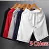 Men's Summer Five Beach Pants Casual Running Sports Straight Plus Size Shorts