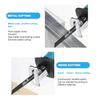 4 Blades Cordless Reciprocating Saw Rechargeable Electric Saw Metal Cutting Woodworking Tool Kit with 1/2 Battery +Box 88V