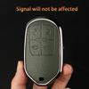 Custodia Cover Guscio Portachiavi Auto in Metallo e Pelle Fob Per Maserati Ghibli Levante Grancabrio Quattroporte Gt Granturism