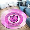 Sheffield Wednesday Football Club Round Area Rug,Carpet Rug for Living Room Bedroom Sofa Playroom Decor,Non-slip Floor Mat