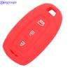 Jingyuqin Carcasa de Silicona para Llave Remota Fob Para Hyundai i30 Ix35 Solaris Azera Elantra Grandeur Ig Accent Santa Fe Palisade